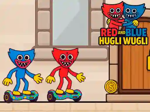 Játék Red and Blue Hugli Wugli online