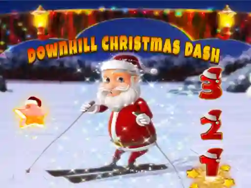 Játék Downhill Christmas Dash online