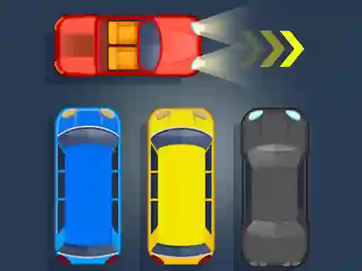 Játék Unblock Red Cars online