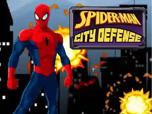 Játék Spiderman City Defense online