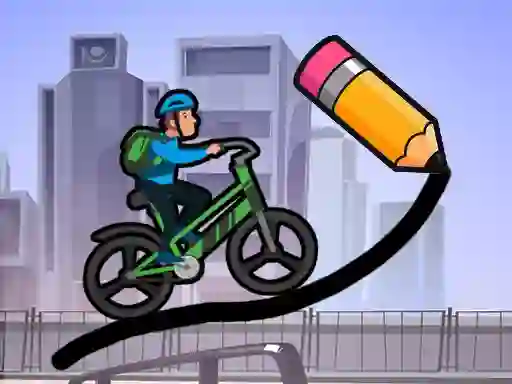 Játék Draw The Bike Bridge online