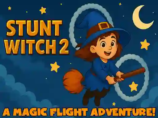 Játék Stunt Witch 2 online