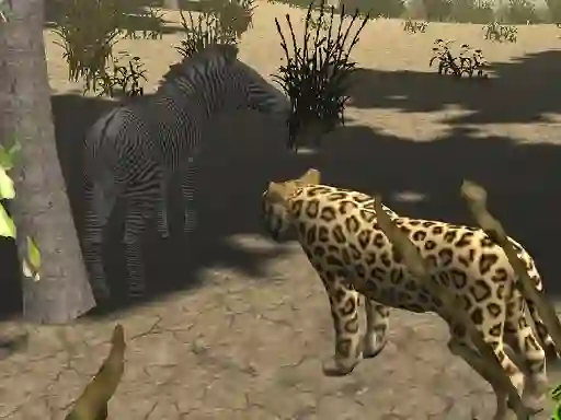 Játék African Cheetah Hunting Simulator online