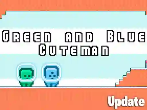 Játék Green and Blue Cuteman online