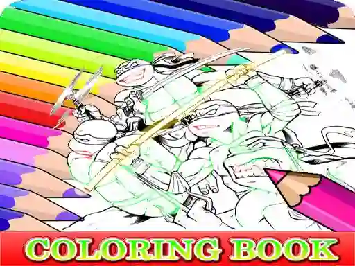 Játék Coloring Book for Ninja Turtle online