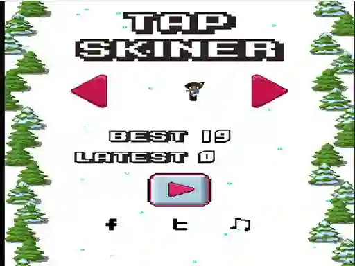 Játék Tap Skier online