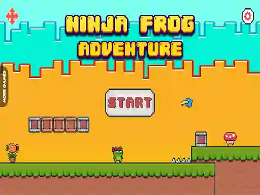 Játék Ninja Frog Adventure online