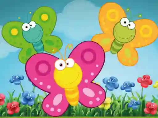 Játék Butterfly Matching online