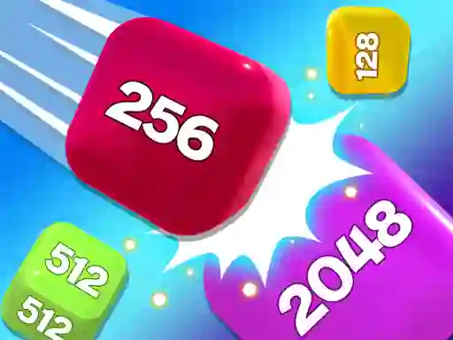 Játék Chain Cube 2048: 3D Merge Game online
