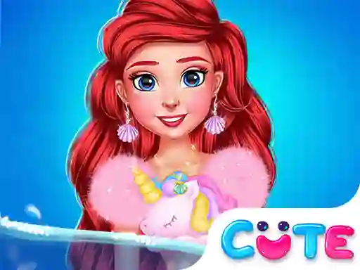 Játék Princess Turned Into Mermaid online