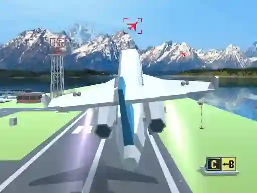 Játék Polygon Flight Simulator online