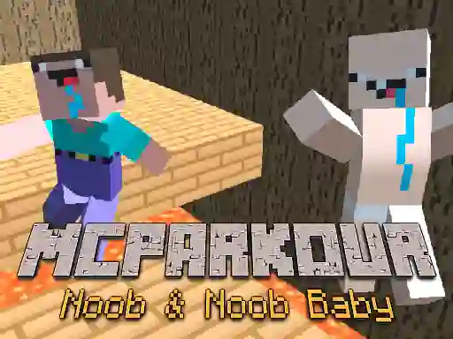 Játék MCParkour Noob & Noob Baby online