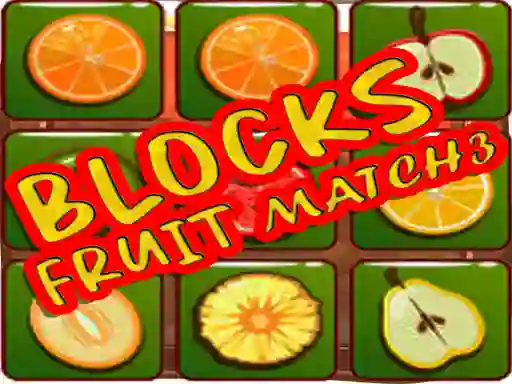 Játék Blocks Fruit Match3 online