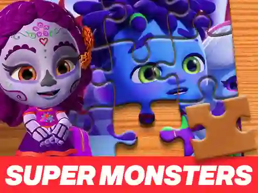 Játék Super Monsters Jigsaw Puzzle online