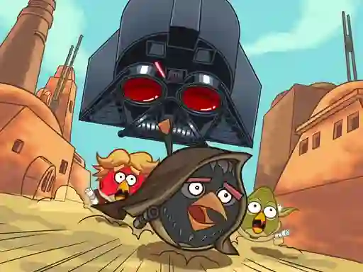 Játék Angry Birds Star Wars Coloring online