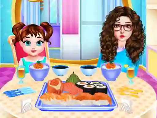 Játék Baby Taylor Sushi Cooking online