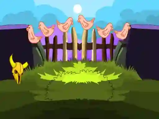 Játék Skull Forest Escape online