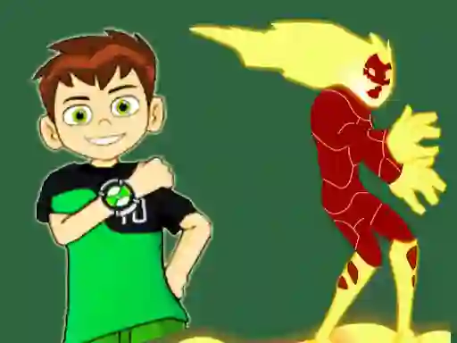 Játék Ben 10 Dress Up online