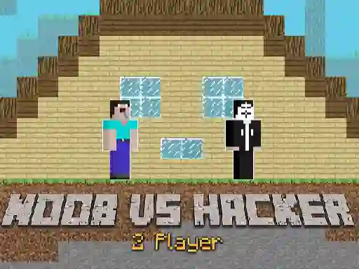 Játék Noob vs Hacker 2 Player online