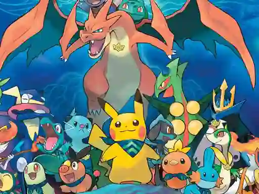 Játék Pokemon Memory online