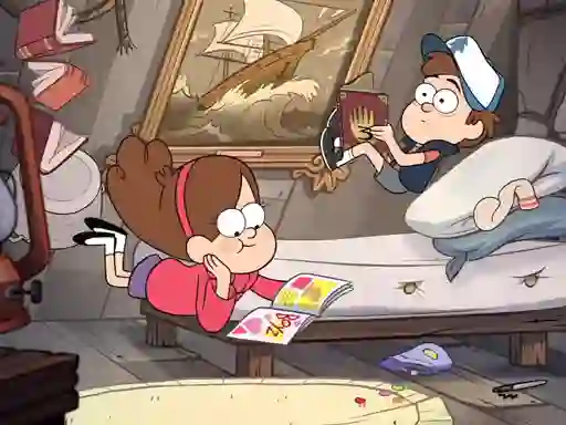 Játék Gravity Falls Slide online