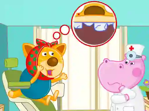 Játék Hippo Dentist online