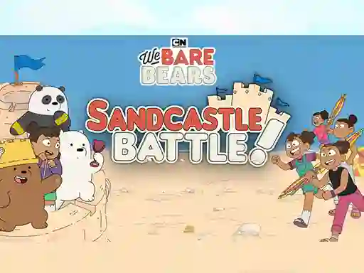 Játék Sandcastle Battle! We Bare Bears online