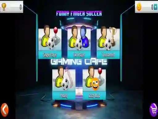 Játék Funny Finger Soccer online