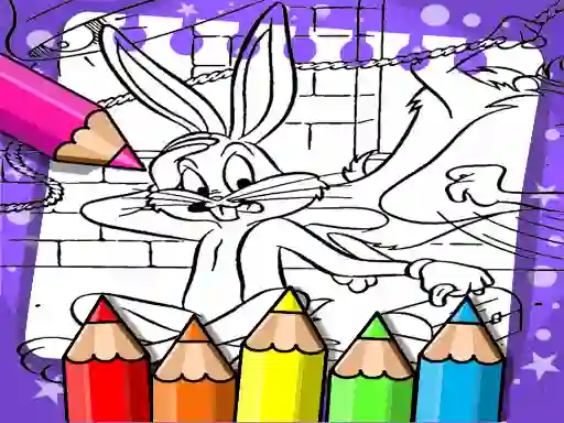 Játék Bugs Bunny Coloring Book online