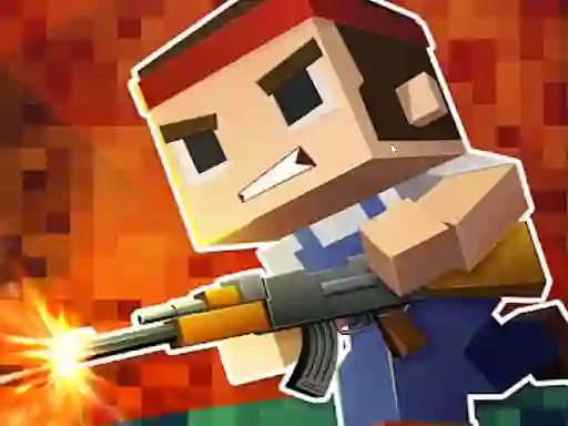 Játék Blocky Shooting Swat Multiplayer online