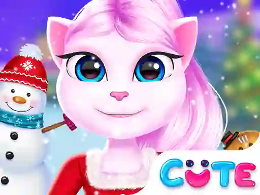 Játék Angela Christmas Decor Game online