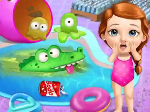 Játék Sweet Baby Hotel Cleanup online