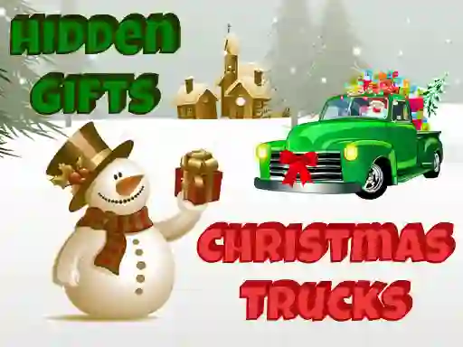 Játék Christmas Trucks Hidden Gifts online