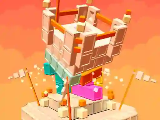 Játék Demolish Castle Puzzle online