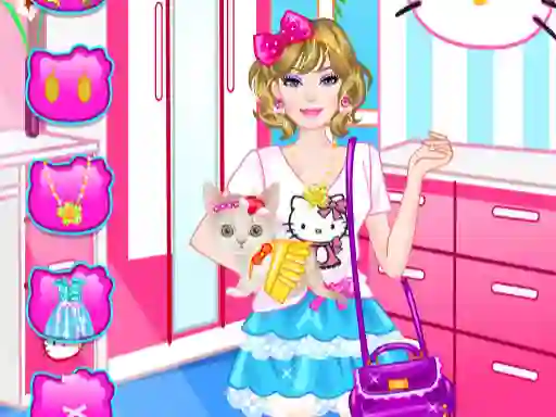 Játék Barbie With Kitty online