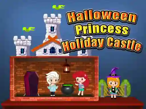 Játék Halloween Princess Holiday Castle online