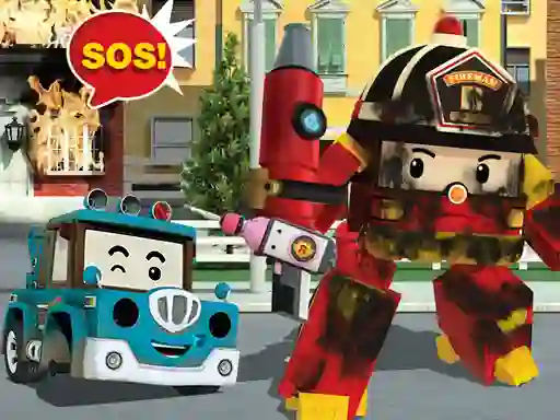Játék Robot Car Emergency Rescue 2 online