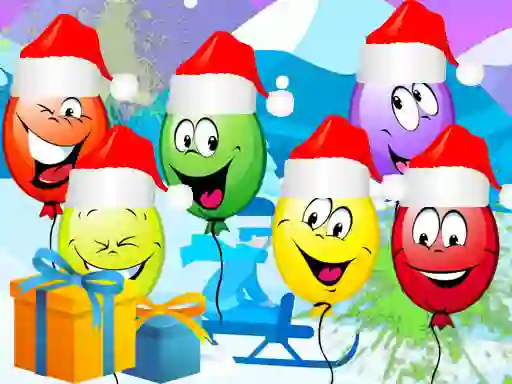 Játék Christmas Balloons Bursting online