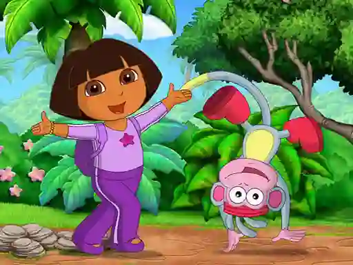 Játék Find 7 Differences Dora online