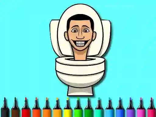 Játék Color Skibidi Toilet online