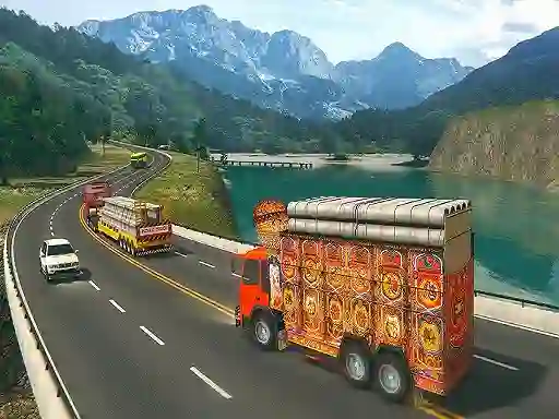 Játék Indian Cargo Truck Gwadar Port Game online