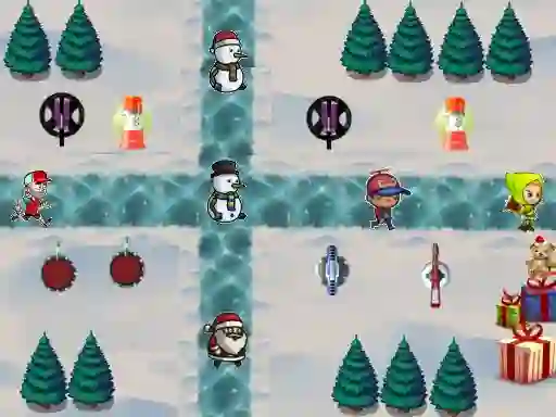 Játék Christmas Defense online
