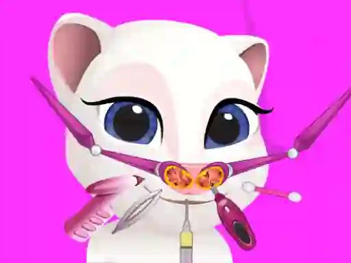Játék Little Angela Nose Doctor online