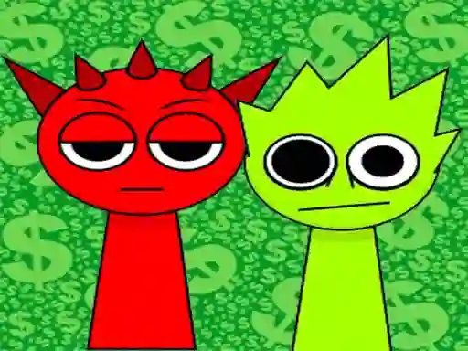 Játék Sprunki Money Stack Incredibox online