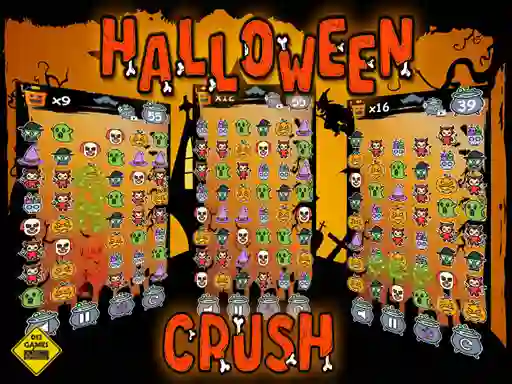 Játék Halloween Crush online