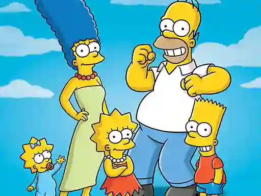 Játék Simpsons Jigsaw Puzzle Collection online