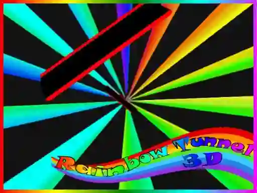 Játék Rainbow Tunnel 3D online
