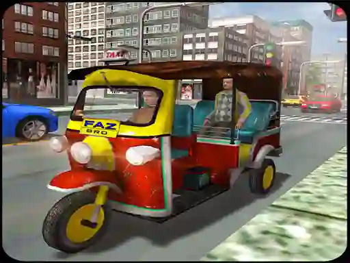 Játék Tuk Tuk City Driver 3D online