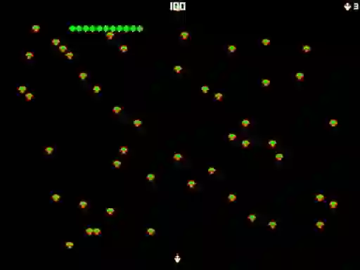 Játék Centipede Attack 2D online