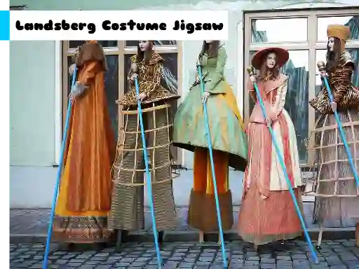 Játék Landsberg Costume Jigsaw online